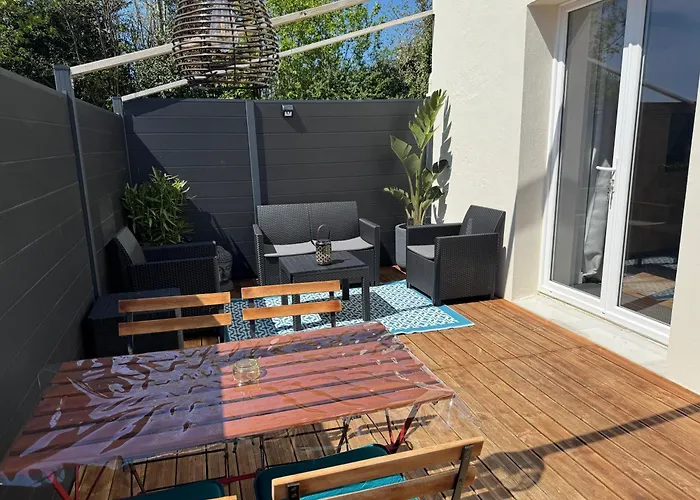 Logement avec jardin, 4 pers, parking